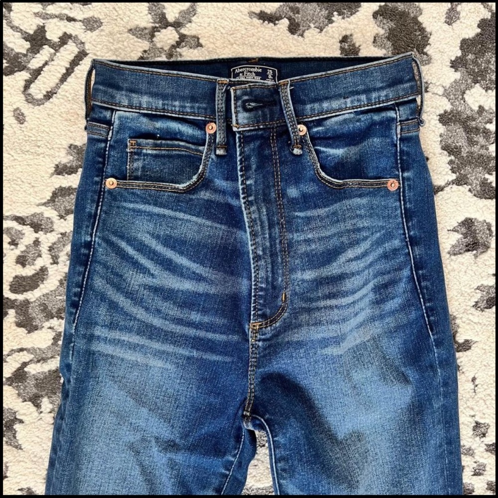 Super High Rise A&F Skinny Jeans